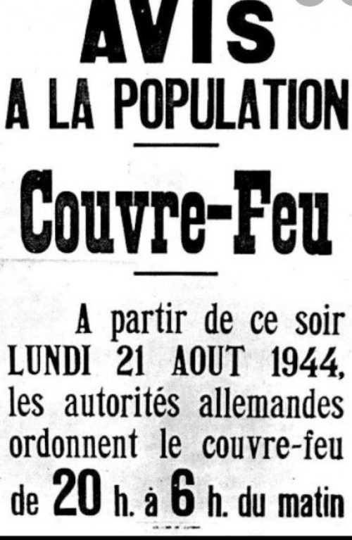Le couvre-feu, symbole d’un pouvoir politique hors contrle